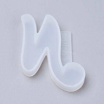 Letter DIY Silicone Molds DIY-I034-08N-1