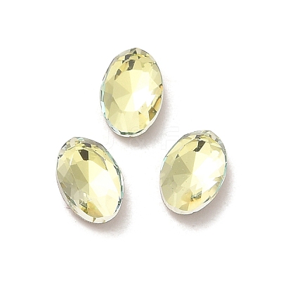 Glass Rhinestone Cabochons RGLA-P037-08A-D-1