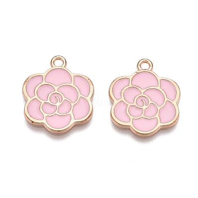 Alloy Enamel Pendants ENAM-T020-36B-1