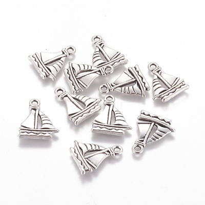 Tibetan Style Alloy Pendants EDD022Y-NF-1