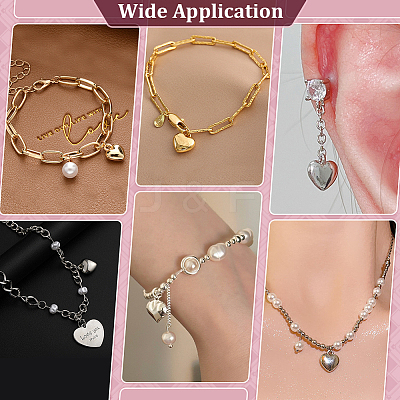 20Pcs 2 Colors Rack Plating Brass Pendants KK-PH0014-19A-1