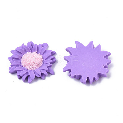 Opaque Resin Cabochons CRES-T022-17C-1