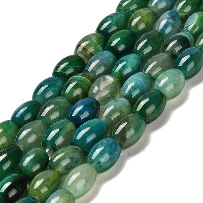 Natural Agate Beads Strands G-B079-E01-01B-1