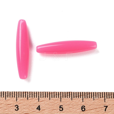 Opaque Acrylic Beads OACR-M015-14D-1