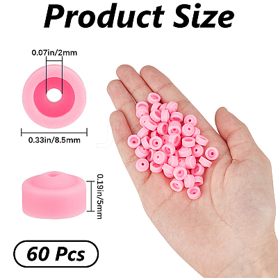 3 Sets Silicone Dust Proof Covers Set AJEW-CP0006-01-1