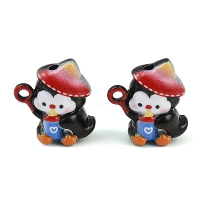 Alloy Enamel Pendants AL-CBA5201-04-1
