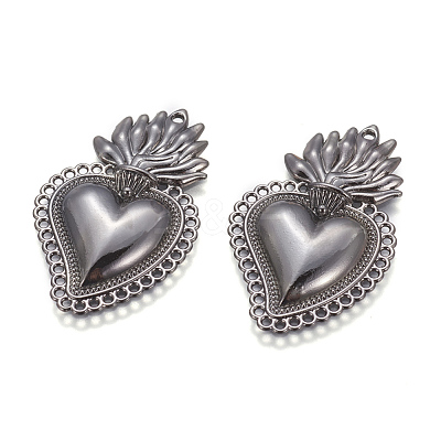 Alloy Pendants PALLOY-O094-01B-B-1