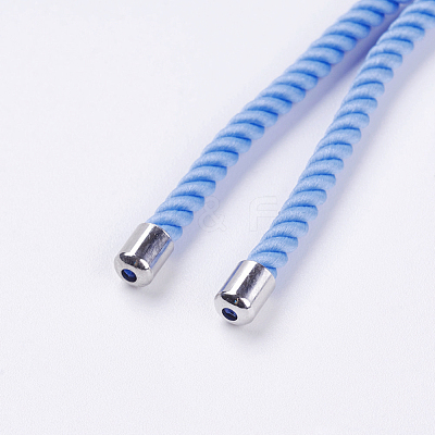 Nylon Twisted Cord Bracelet Making MAK-F018-03P-RS-1