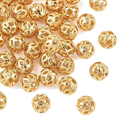 SHEGRACE Brass Spacer Beads XGRPCF340-184G-1