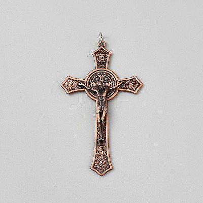 Tibetan Style Alloy Big Pendant FIND-WH0441-45R-1