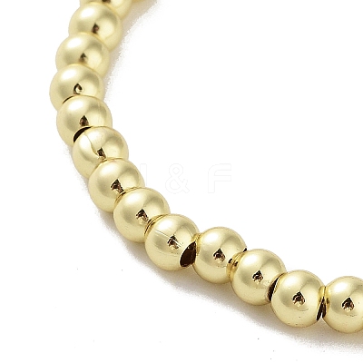 Brass Beaded Necklaces NJEW-L170-08D-G-1