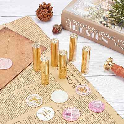 DIY Wax Seal Stamp Kits DIY-CP0002-87B-1