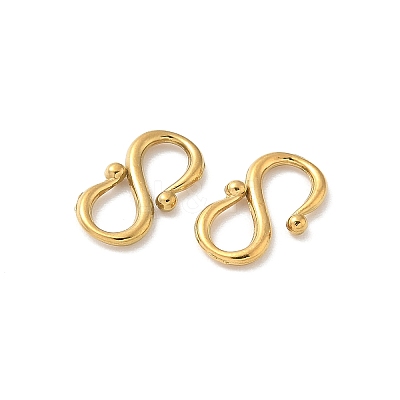 304 Stainless Steel S-Hook Clasps STAS-L300-003B-G-1