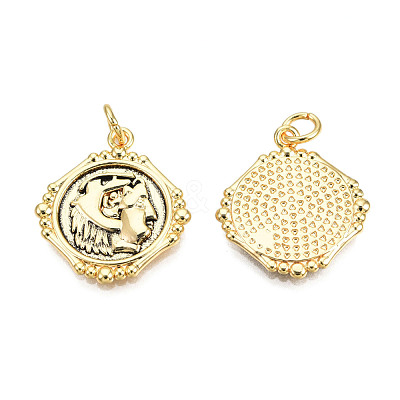 Brass Pendants KK-N233-399-1