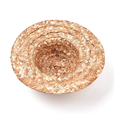Doll Straw Hat DIY-WH0167-13E-1