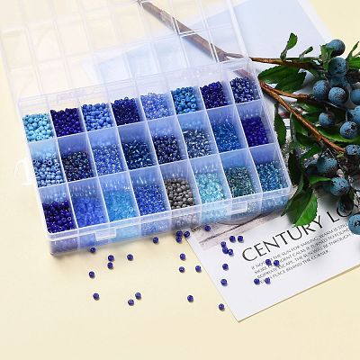 288G 24 Colors Glass Seed Beads SEED-JQ0005-01E-4mm-1
