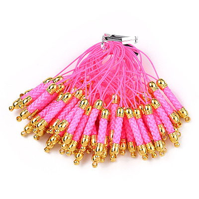 Korean Polyester Thread Pendants Decorations FIND-K011-01G-05-1