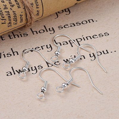 Iron Earring Hooks IFIN-YW0001-07S-1