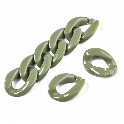 Opaque Acrylic Linking Rings OACR-T011-88C-1