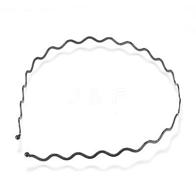 Hair Accessories Iron Hair Band Findings OHAR-Q043-07-1