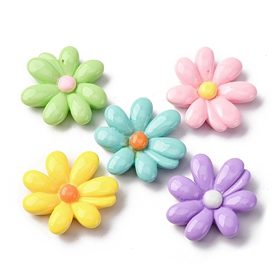 Opaque Resin Cabochons CRES-Q012-04C-1