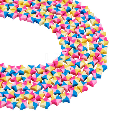 Handmade Polymer Clay Beads CLAY-CD0001-05-1