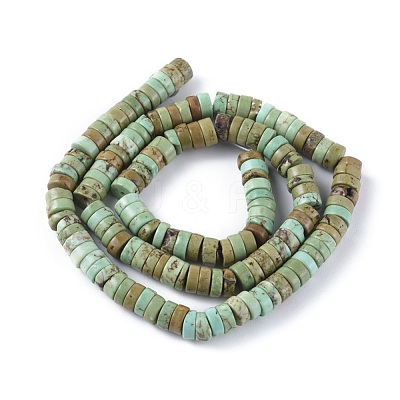 Natural Howlite Beads Strands X-TURQ-L030-04B-02-1