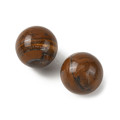 Natural Tiger Iron Sphere Beads GG-D003-A03-1