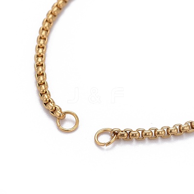 304 Stainless Steel Slider Bracelet/Bolo Bracelets Making X-MAK-L024-01G-1
