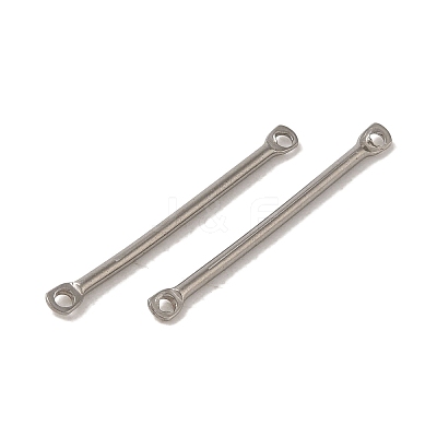 Non-Tarnish 304 Stainless Steel Connector Charms STAS-Q323-06C-P-1