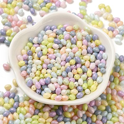 Baking Paint Glass Seed Beads SEED-C004-04E-1