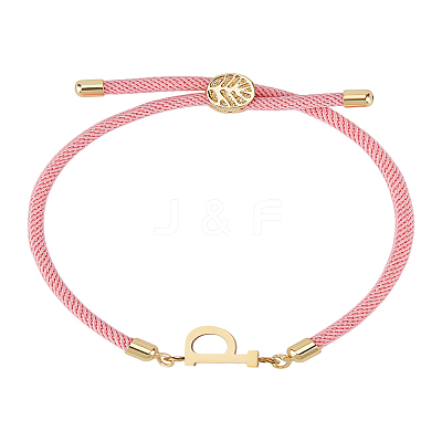1Pc Adjustable Nylon Cord Slider Bracelets for Women BJEW-LP0001-32P-03-1