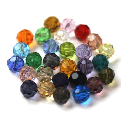 Imitation Austrian Crystal Beads SWAR-F021-10mm-M-1