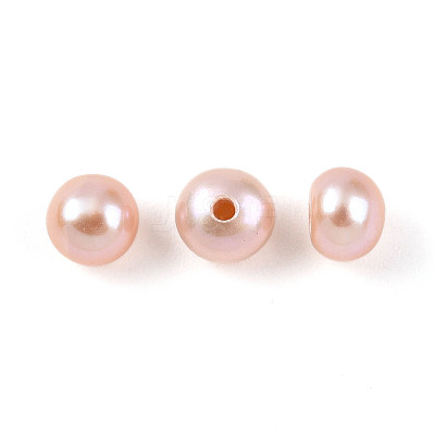 Grade 3A Natural Cultured Freshwater Pearl Beads PEAR-N018-3A-4045C-1