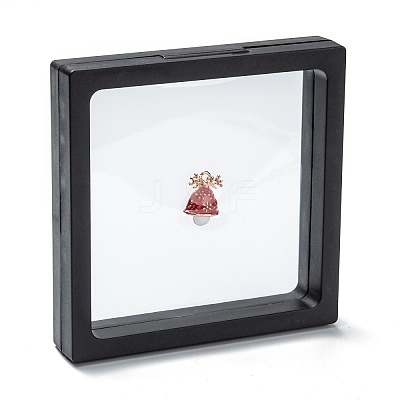 Square Transparent PE Thin Film Suspension Jewelry Display Stands LS-CON-D009-02B-02-1