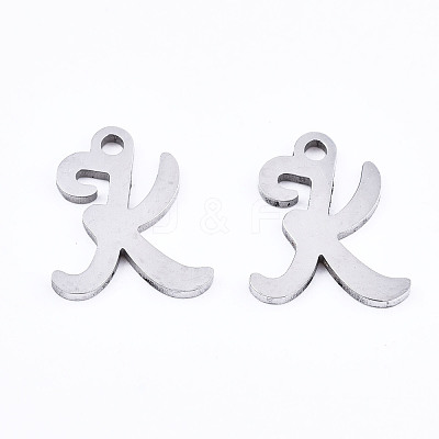 Non-Tarnish 201 Stainless Steel Charms X-STAS-T044-217P-K-1