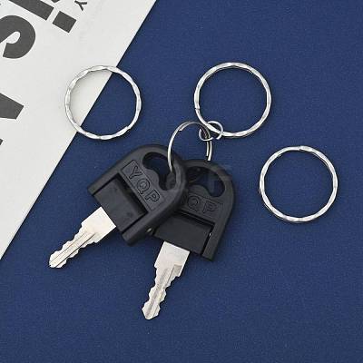 Iron Keychain Clasp Findings E244-1
