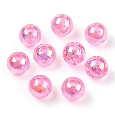 Transparent Acrylic Beads MACR-T046-01E-11-1