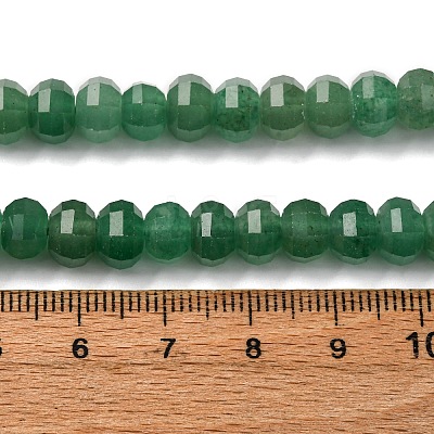 Natural Green Aventurine Beads Strands G-P587-D14-02-1