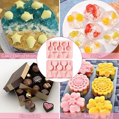 2 Different Shapes Silicone Molds ST-CJ0007-32-1