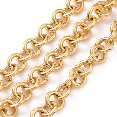 Ion Plating(IP) 304 Stainless Steel Rolo Chains CHS-H013-07G-B-1