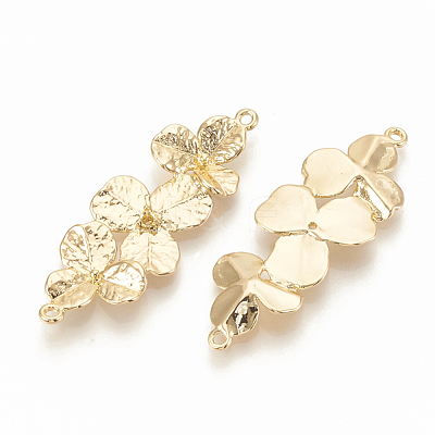 Brass Links Rhinestone Settings KK-S345-078-1