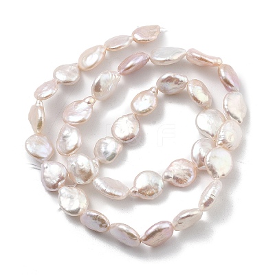 Natural Baroque Keshi Pearl Beads Strands PEAR-P064-18A-01A-1