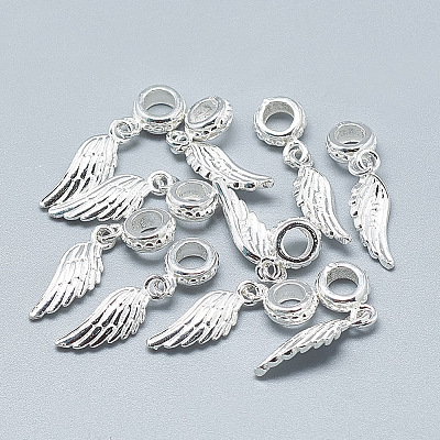 925 Sterling Silver European Dangle Charms STER-T002-67S-1