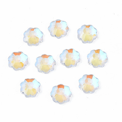 Glass Rhinestone Cabochons MRMJ-N027-016A-1