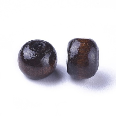 Dyed Natural Wood Beads X-WOOD-Q006-6mm-06-LF-1