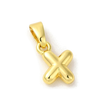 Rack Plating Brass Charms KK-C053-04G-X-1