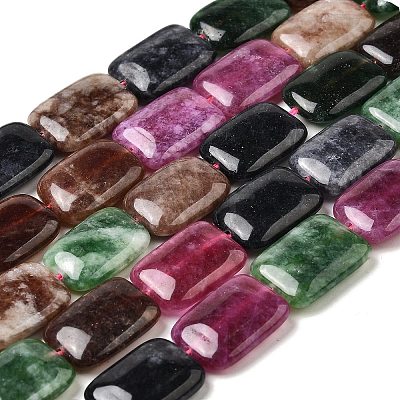 Natural Dyed Malaysia Jade Beads Strands G-B137-B02-01A-1