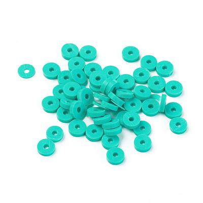 Handmade Polymer Clay Beads CLAY-R067-3.0mm-34-1