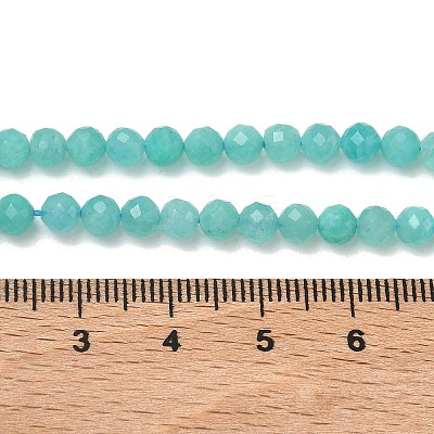 Natural Amazonite Beads Strands G-B168-A13-5mm-1